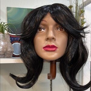Black Cosplay Wig